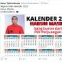 Masih Buron, Harun Masiku Dijadikan Meme Kalender 2021