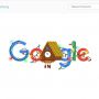 Google Doodle Rayakan Malam Tahun Baru