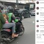 Potret Ojol Unjuk Kreativitas Saat Bekerja, Sekat Pembatasnya Jadi Sorotan