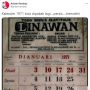 Wow! Kalender Tahun 1971 Ternyata Isinya Sama dengan Kalender 2021