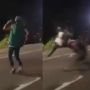 Asyik Rayakan Malam Tahun Baru , Seorang Pria Disambar Pemotor hingga Tewas