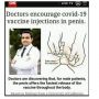 Viral Suntik Vaksin Covid-19 di Penis, Ini Faktanya