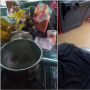 Terjebak Banjir di Dalam Truk, Pria Ini Justru Santai Masak Air