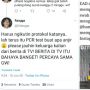 Jejak Digital Selebgram Pemalsu Surat PCR Terungkap, Cuitan-cuitannya Viral