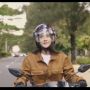 Anya Geraldine Pamer Naik Motor Perdana, Nyaris Terjatuh di Jalan