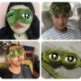 Unik! Masker Mata Kodok, Bikin Waganet Salfok