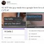 Bikin Gemas! Viral Aksi Kreatif Pria Ajak Kencan Lewat Google Form