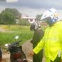 Viral Pemotor Terciduk Polisi Karena Pelat Nomor, Tulisannya Bikin Ngakak