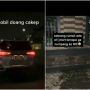 Jorok, Penumpang Toyota Fortuner Ini Nekat Buang Air di Depan Rumah Orang