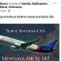 Kejam! Pria Ini Doakan Arwah Korban Sriwijaya Air Bertemu Spongebob