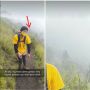 Penampakan Sosok Gondrong di Gunung Bikin Heboh, Subuh: Maaf Itu Saya