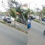 Detik-detik Pohon Roboh Timpa Pemobil Bikin Ngeri, Pengendara Wajib Waspada