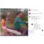 Viral! Aksi Ayah dan Anak Naik Sepeda Motor Jadi Perdebatan Warganet!