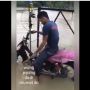Solusi Cerdas saat Banjir, Motor Modifikasi Ini Bisa Menyelam