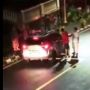 Heboh Wanita Naik ke Kap Mobil yang Melaju, Diduga Pergoki Suami Selingkuh