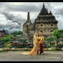 Dianggap Beruntung, Pasangan Ini Pre-Wedding Saat Gunung Merapi Erupsi
