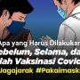 INFOGRAFIS: Lakukan Ini Sebelum, Selama, dan Setelah Vaksinasi Covid-19