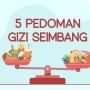 Videografis: 5 Pedoman Gizi Seimbang