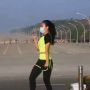 Wanita Tak Sadar Senam Aerobik saat Kudeta Militer Myanmar
