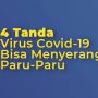INFOGRAFIS: 4 Tanda Virus Covid-19 Bisa Menyerang Paru-Paru
