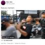 Ngakak! Baru Dipasangi Masker Malah Tancap Gas, Kepala Nyaris Tertinggal