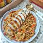 Gampang Bikinnya, Ini Resep Grilled Chicken Spaghetti