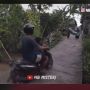 Pengendara Ini Nekat Melindas Pocong, Anaknya Ditinggal Kabur