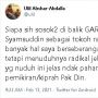 Akui Berseberangan dengan Din Syamsuddin, Ulil Abshar Kecam Tuduhan Radikal