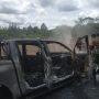 Mobil Petugas Kehutanan Putussibau Dibakar di Lokasi Penebangan Ilegal
