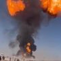Pelabuhan di Perbatasan Afghanistan-Iran Kebakaran, 100 Kapal Tanker Ludes