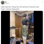 Gempa Jepang, Pemuda Ini Tetap Khusyuk Salat di Dalam Rumah, Videonya Viral