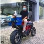 Viral Ducati Diavel Jadi Armada Angkut Tukang Siomai, Warganet Heran