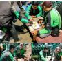 Dapat Order Fiktif, Driver Ojol Ini Malah Ajak Rekan Makan Bersama