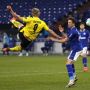 Erling Haaland Bikin Gol Super Cantik saat Dortmund Kalahkan Schalke 04