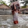 Kali Malang Meluap, Puluhan Rumah Terendam Banjir