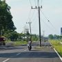 Tiang Listrik di Tengah Jalan Wiroguno Banyuwangi Ini Sudah Tewaskan Orang