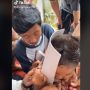 Viral Leher Bocah Tersangkut Besi, Aksi Penyelamatannya Greget Banget