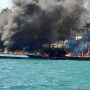 4 Kapal di Dermaga Bea Cukai Batam Terbakar