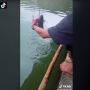 Viral Video Pria Mancing Ikan Pakai 'Cheat', Auto Diblacklist Pemilik Kolam