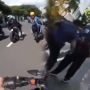 Viral di Medsos Terobos Ring I Istana, Rombongan Sunmori Moge Ditilang