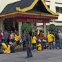Buntut 3 Rekan Di-DO, Ratusan Mahasiswa Unilak Geruduk Rektorat