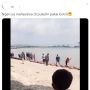 Viral Ospek Mahasiswa Dipukuli Botol, Dipaksa Merayap di Pasir Pantai Panas