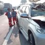 Pajero Sport Tabrak Truk di Tol Tebing Tinggi, 1 Orang Tewas