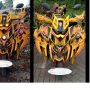 Heboh Potret Modifikasi Motor yang Cetar Membahana, Mirip di Film Crushgear