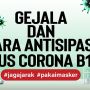 INFOGRAFIS: Gejala dan Cara Antisipasi Virus Corona B117