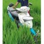 Aksi Bocah saat Naik Motor Bikin Warga Ngakak, Endingnya Jadi Begini