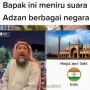Pria Bersorban Lantunkan Azan versi Tiap Negara, Pas Indonesia Kasih Jempol