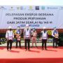 Mentan, Mendag dan Menteri BUMN Lepas Ekspor Pertanian Jatim Rp 140 M