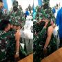 Viral! Momen Anggota TNI Nangis Histeris karena Takut Disuntik