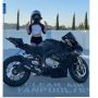 Cara Cerdas Putar Balik Moge ala Lady Biker, Cuma Hitungan Detik Saja